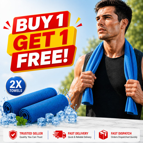 Instant cooling towel ice - instant,