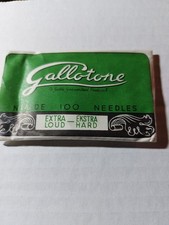 Gallotone Gramophone needles