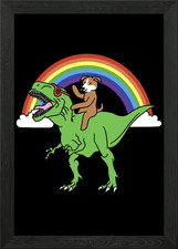 Greyhound T Rex Dinosaur