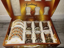 Handmade Turkish Tea Glasses