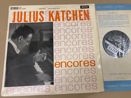 Sxl 2293 julius katchen - 2293,