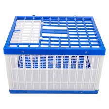 Portable Bird Travel Carrier Cage: Pigeon Basket For Training And Transport -