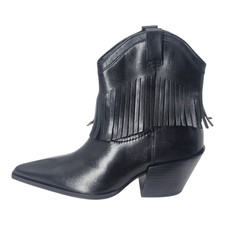 M&S Leather Cowboy Fringed