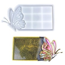 Butterfly Fruit Tray Silicone Mold Epoxy Resin Mould for Handcraft Decorations