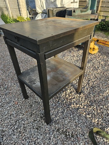 Cast engineering table - table, surface