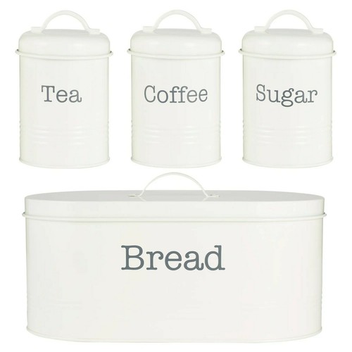 Canister set cream coated - cream,