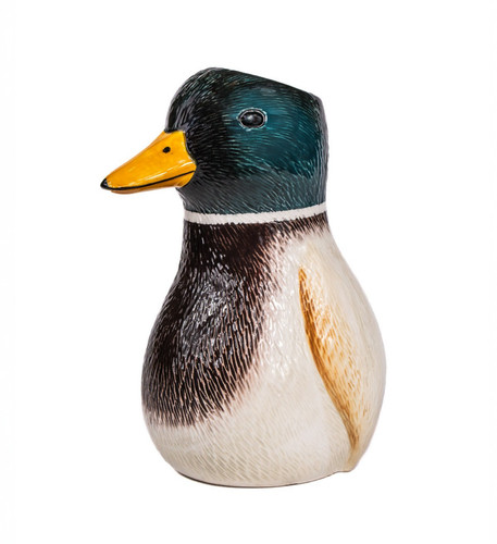 Mallard duck shaped - duck, ceramic