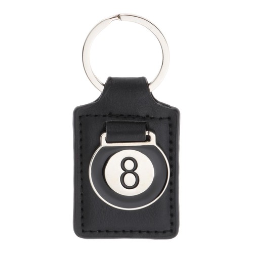 Billiard pool keychain 8 - billiard,