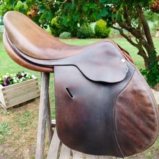  Butet  jump saddle  (18", Brown)