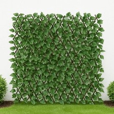 Garden Fence Willow Trellis Screening Maple Leaf Ivy Expanding