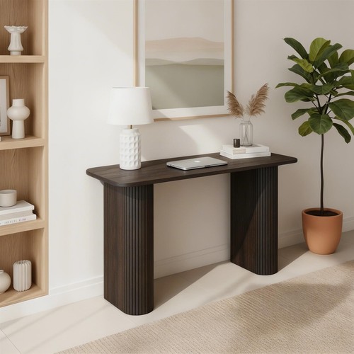 Walnut computer desk office - computer, pc