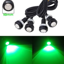 4x Green LED Car Motorcycle