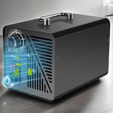 Ozone Generator 20000 mg/h Industrial Air Purifier Ozone Device Black