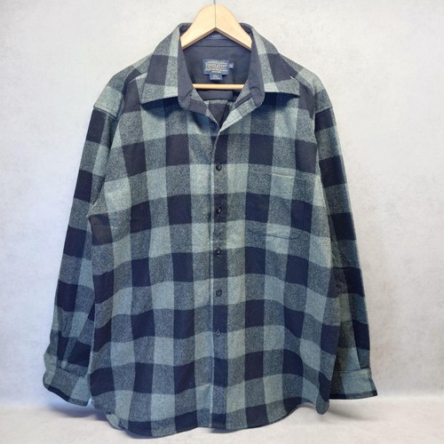Pendleton 100 wool check - 100%, long