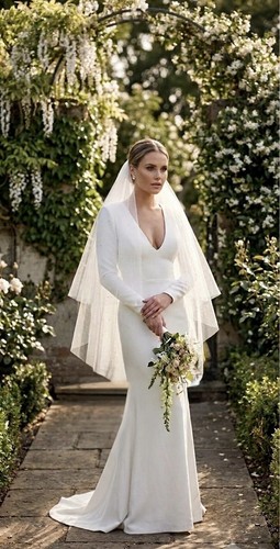 Veil tier inches length - veil, 2-tier