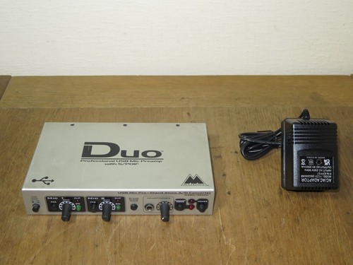 Audio duo usb - preamp, &