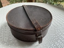 Antique Leather Collar Box