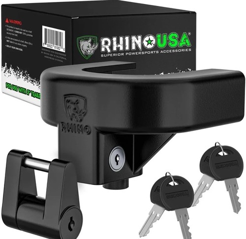 Heavy duty trailer hitch lock - trailer,