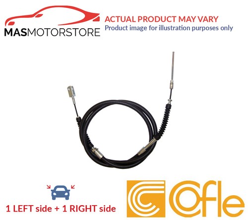 Handbrake cable pair front - handbrake,