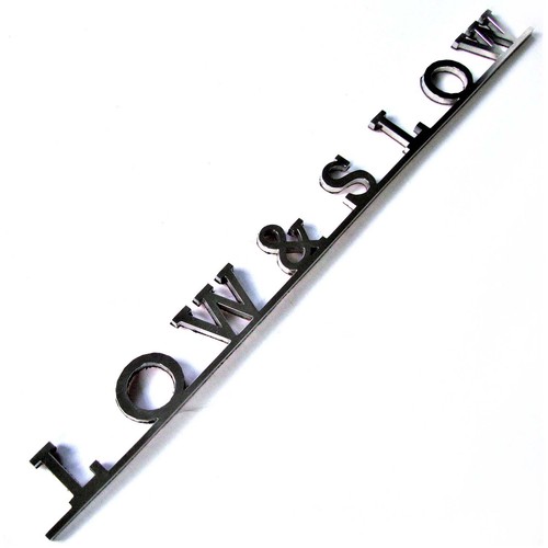 Low slow script badge for - script, vw