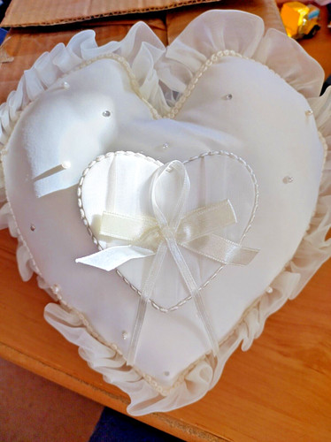 Wedding ring pillow - wedding,