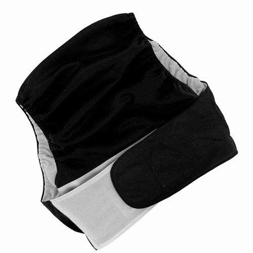 Large adult nappy - (black)large,