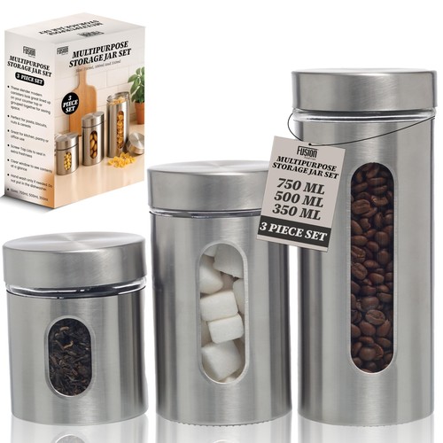 Kitchen canister set tea - kitchen,