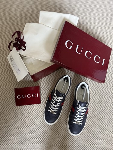 Gucci ace blue men size - ace, men’s