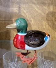 Ceramic Mallard Duck Spring
