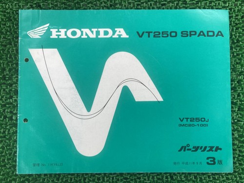 Vt250 spada parts list 3rd - parts, list,