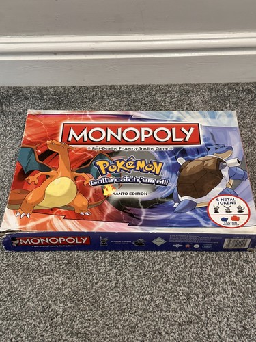 Monopoly pokemon kanto edition - monopoly,