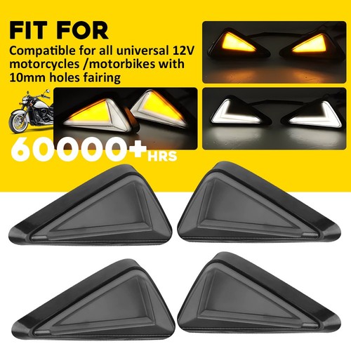 4pcs motorcycle front led - 4pcs,