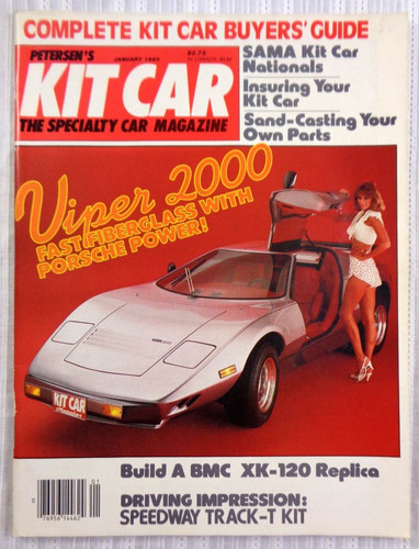 Kit car magazine january 1985 - kit,