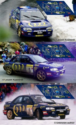 Decals subaru impreza - decals,
