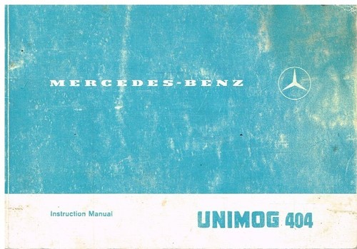 Mercedes benz unimog - mercedes, 404