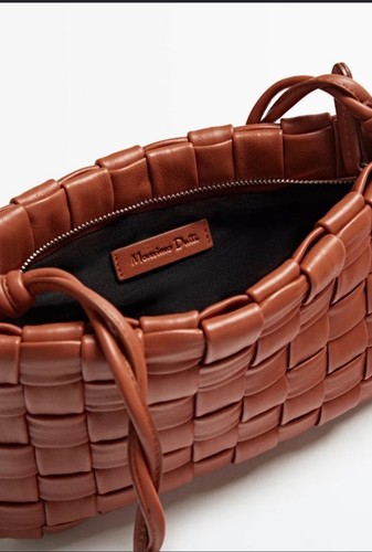 Massimo dutti bag woven nappa - dutti,