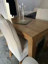 Solid Oak Extending Dining