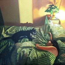 12 By 12 " Signed Art Print By Jack Greenwood 'The Sound Of Sleep'