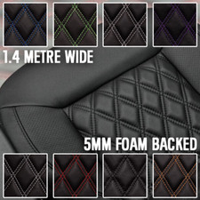 Black Double Stitch Diamond