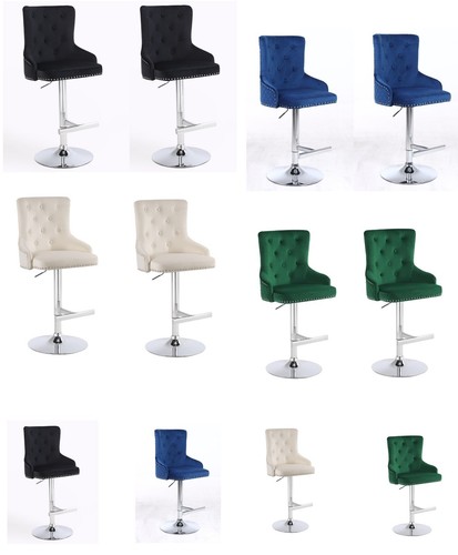 Velvet metal swivel breakfast - velvet,