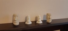 Set Of 4 Easter Island