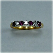 1.30 Ct Round Cut Natural Ruby