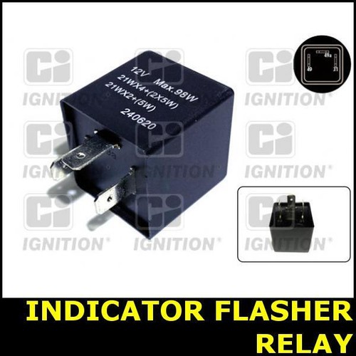 Indicator flasher relay - flasher, for
