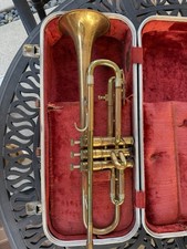 Olds Ambassador Trumpet Made In Fullerton, CA. Original Finish & Custom OLDSCase