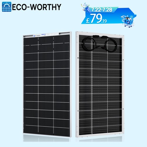 Eco worthy bifacial 12v 200w - 12v,