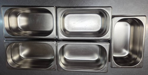 Gn stainless steel - 5x, 1/4