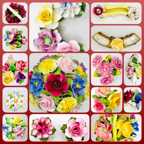 Vintage fine bone china - bone, floral