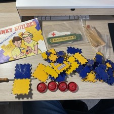Meccano 'Dinky Builder' 1960s Construction Set. Set A. With Instructions.