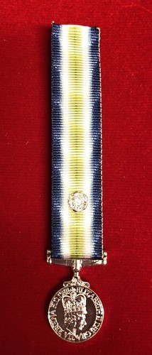 Miniature south atlantic medal - south,