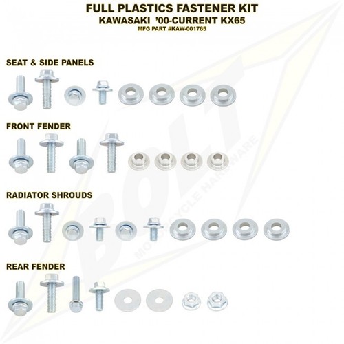 Bolt full plastics fasteners - plastics, &
